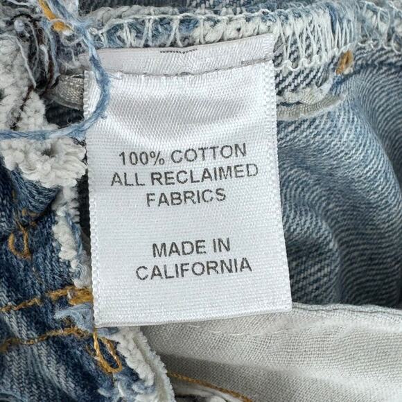 EB Denim Bandless Jeans Size 27 Vintage Levi's Buttonfly Cropped - Picture 4 of 4